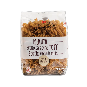 Fusilli Legumi e Cereali Garofalo pasta italiana premium para recetas del día a día