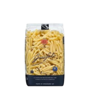 Casarecce Garofalo 500g pasta italiana premium ideal para salsas espesas