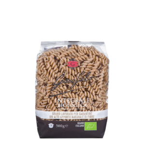 Fusilli Integrali Organic Garofalo pasta integral italiana elaborada con trigo integral orgánico