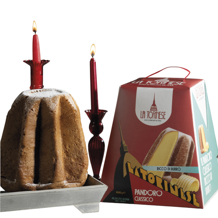 Pandoro La Torinese 1000gr – PRODUCTO EN PREVENTA