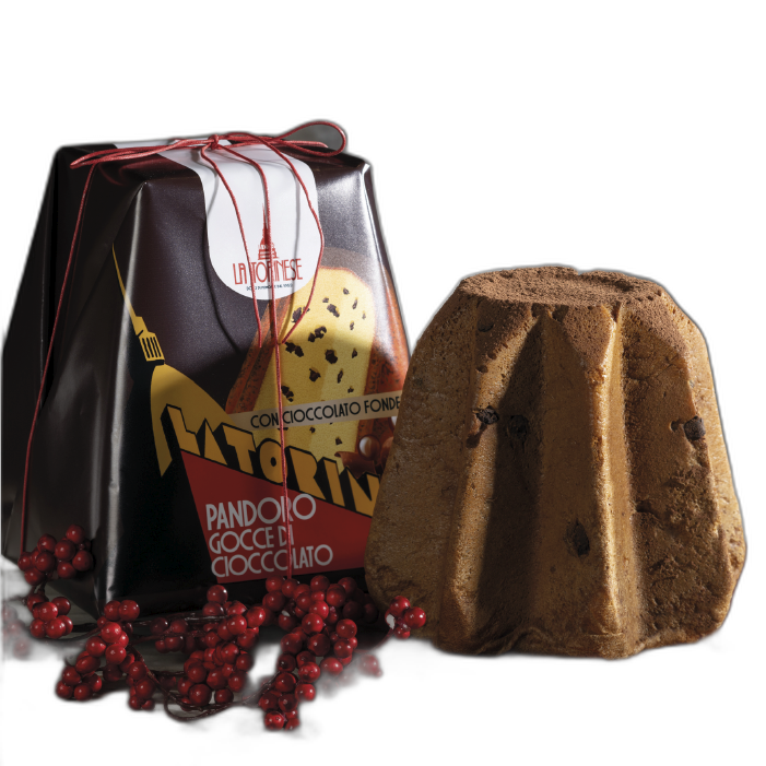 Pandoro con gotas de chocolate – PRODUCTO EN PREVENTA